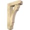 Ekena Millwork Olympic Craftsman Rough Sawn Bracket w/ Offset Brace, Douglas Fir, 6"W x 20"D x 32"H BKT0604X20X32OLY04RDF - alternate 1